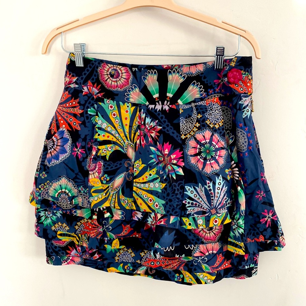 Leifsdotter Floral Mini Skirt 10